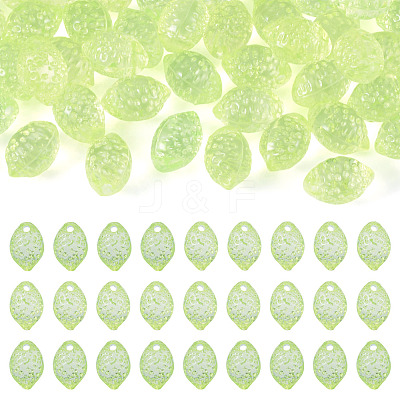 50Pcs Transparent Acrylic Beads TACR-TADJ0001-01C-1