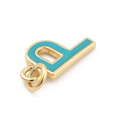 Rack Plating Brass Pendants KK-C065-03P-G-1