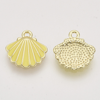 Alloy Enamel Charms ENAM-N051-08B-1