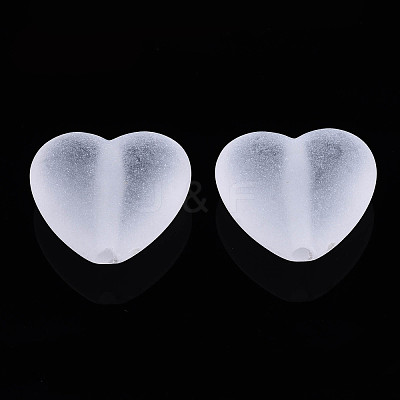 Transparent Acrylic Beads X-OACR-T003-235-1