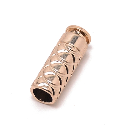 Zinc Alloy Cord Ends FIND-WH0091-68LG-1