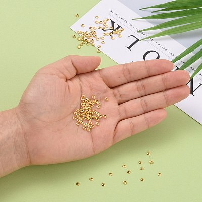 Brass Tiny Bead Cones KK-O043-04G-1
