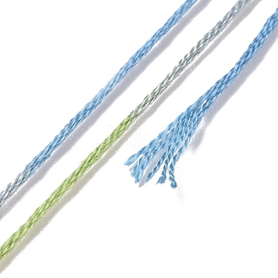 10 Skeins 6-Ply Polyester Embroidery Floss OCOR-K006-A32-1