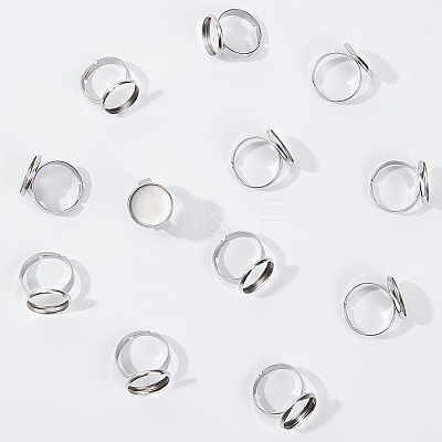 DIY Finger Rings Making Kits DIY-UN0001-15P-1