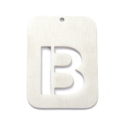 Non-Tarnish 304 Stainless Steel Pendants STAS-K216-49B-P-1