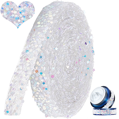 5M Rhinestone Ribbon OCOR-CY0002-01B-1