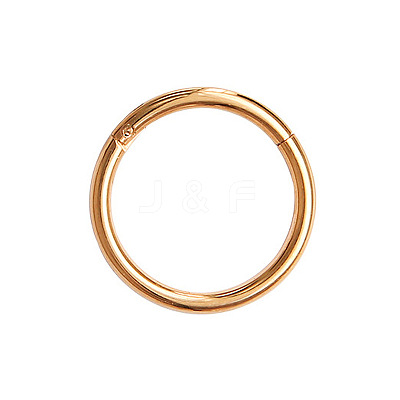 316L Surgical Stainless Steel Hoop Cartilage Earrings WGB51CA-08-1