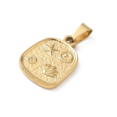 304 Stainless Steel Pendants SA-CBA34D4-03B-G-1