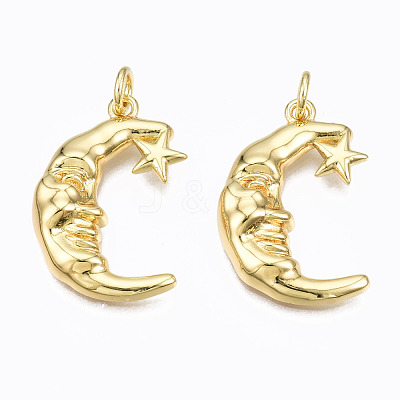Brass Pendants KK-N237-011-NF-1