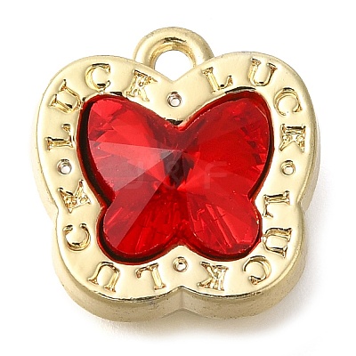 Rack Plating Alloy Pendants PALLOY-M055-02G-04-1
