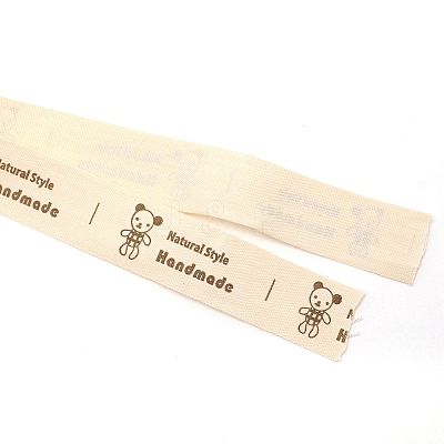 Cotton Ribbon OCOR-WH0066-15-1