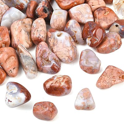 Natural Pink Agate Beads GG-CBAD0F6-B27-01-1