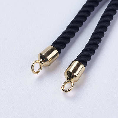 Nylon Twisted Cord Bracelet Making MAK-F018-04G-RS-1