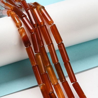 Natural Agate Beads Strands G-E612-B13-G-1