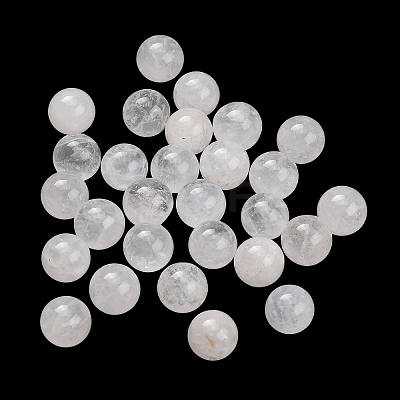 Natural Quartz Crystal Sphere Beads G-H359-02L-8mm-01-1