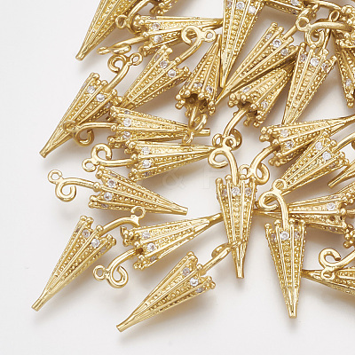 Brass Pendants KK-T035-17-1