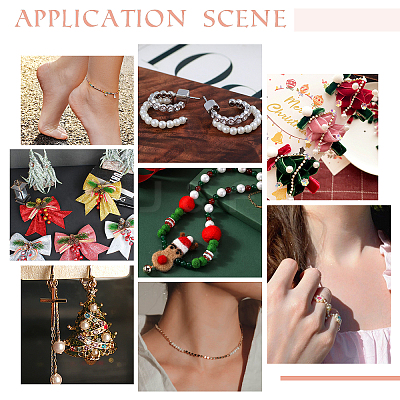 DIY Imitation Pearl Bracelet Necklace Making Kit DIY-PH0009-35-1