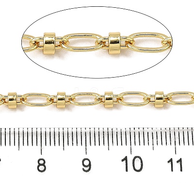 Brass Oval Link Chains CHC-C014-21G-1