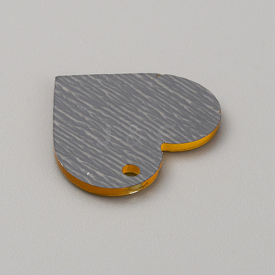Transparent Acrylic Pendants OACR-WH0016-15B-02-1