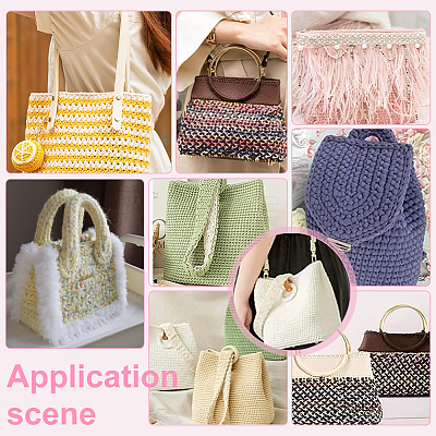 3Pcs Imitation Leather Bag Base DIY-WH0816-166A-G-1
