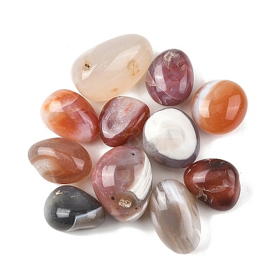 Natural Crimson Agate Beads G-G348-01B-20-1