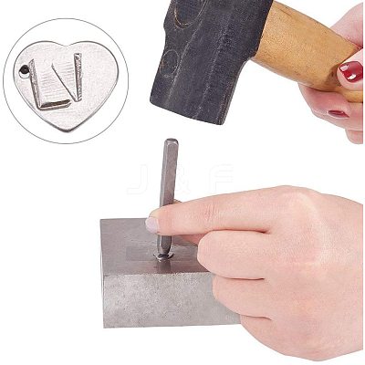 Iron Seal Stamps AJEW-PH0016-41-1