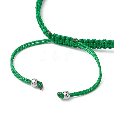 Braided Nylon Cord Adjustable Bracelets BJEW-JB11597-05-1