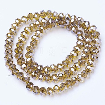 Electroplate Glass Beads Strands EGLA-A034-T2mm-A12-1