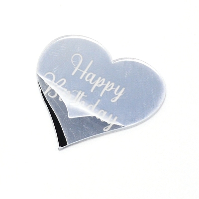 Birthday Theme Acrylic Ornaments MACR-WH0006-02A-1