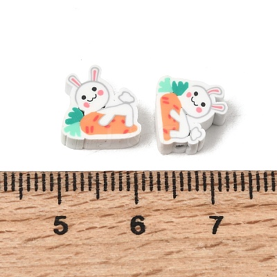 Easter Handmade Polymer Clay Beads CLAY-A006-01C-1