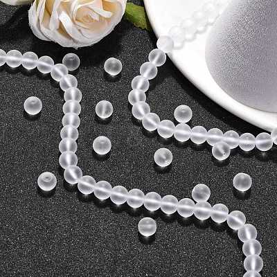 Quartz Crystal Beads Strands G497-8mm-1
