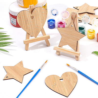 Unfinished Wooden Pieces for Big Pendants AJEW-OC0001-87-1