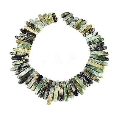 Natural Serpentine Beads Strands G-Q616-06D-1