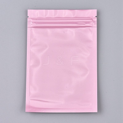 Solid Color Plastic Zip Top Bags OPP-P002-B05-1