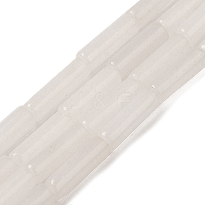 Natural White Jade Beads Strands G-U010-A10-01-1