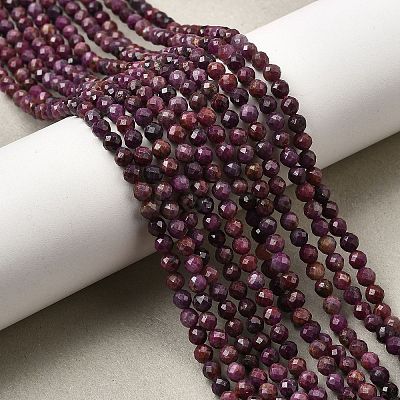 Natural Ruby Beads Strands G-C181-B06-03-01-1