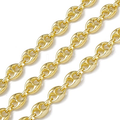 Brass Coffee Bean Chains CHC-P010-01G-1