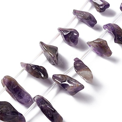 Natural Amethyst Beads Strands G-I329-02-1