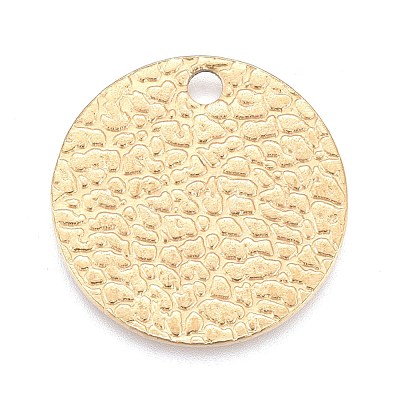 Ion Plating(IP) 304 Stainless Steel Charms STAS-M228-B01-G-1