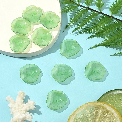 10Pcs Lotus Leaf Bead Caps SACR-YW0001-95-1