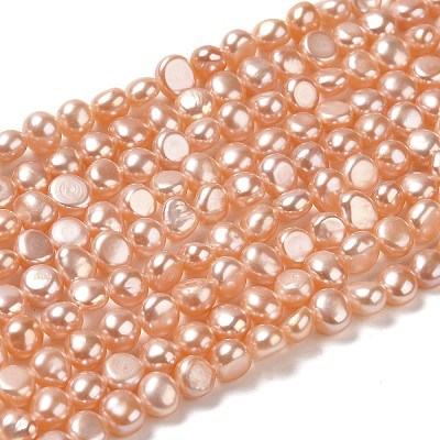 Natural Cultured Freshwater Pearl Beads Strands PEAR-E017-36-1