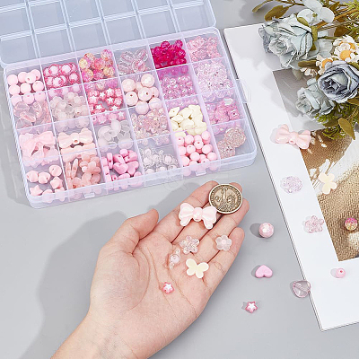 Acrylic & Plastic Beads Kits MACR-SP0001-49C-1