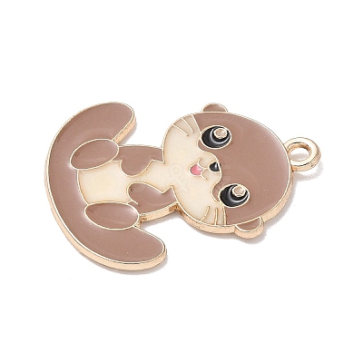 Alloy Enamel Pendants ENAM-C027-01D-01-1