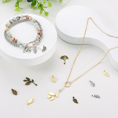 150Pcs 15 Style Zinc Alloy Pendants FIND-PJ0001-22-1