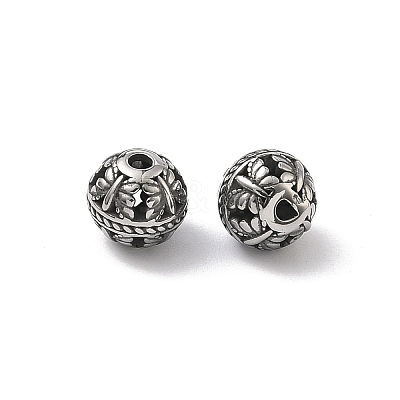 Retro 316 Surgical Stainless Steel Beads STAS-L307-17AS-03-1