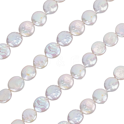 1 Strand Natural Keshi Pearl Beads Strands PEAR-LT0001-19-1