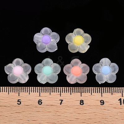 Transparent Acrylic Beads X-TACR-S152-06C-1