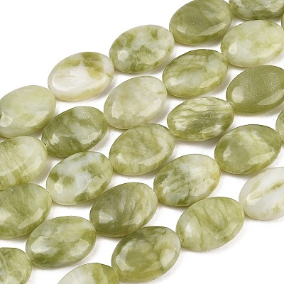 Natural Teardrop Chinese Southern Jade Beads Strands G-L164-A-29-1