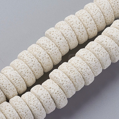 Natural Lava Rock Beads Strands G-F671-02B-01-1