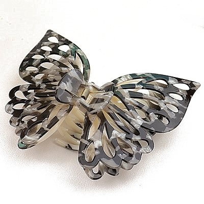 Plastic Claw Hair Clips PW-WGA15D5-02-1